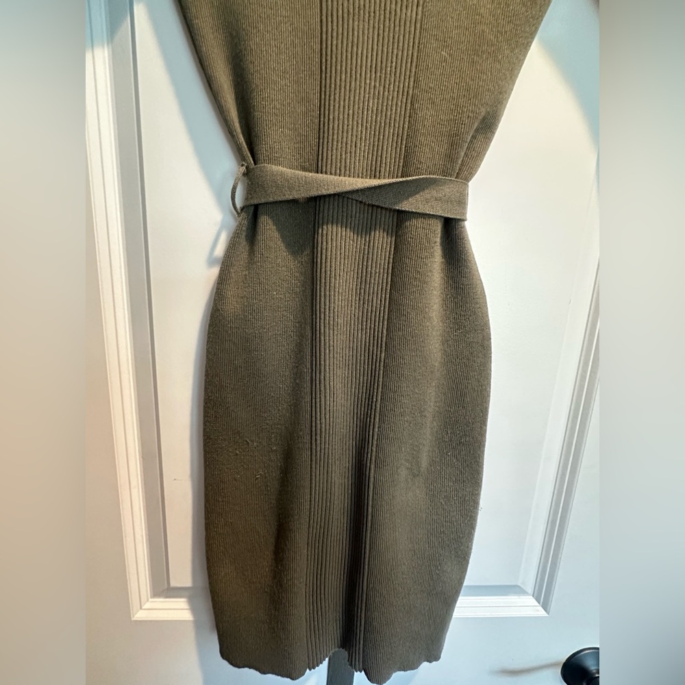 Venus olive green sweater dress XS - Picture 7 of 8